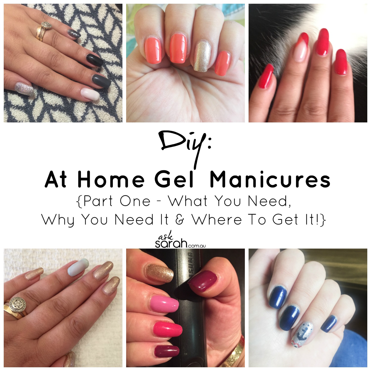 DIY: At Home Gel Manicures {Part One – What You Need, Why You Need It &  Where To Get It!} - Ask Sarah