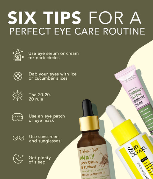 6 TIPS TO CREATE AN ESSENTIAL EYE CARE ROUTINE!