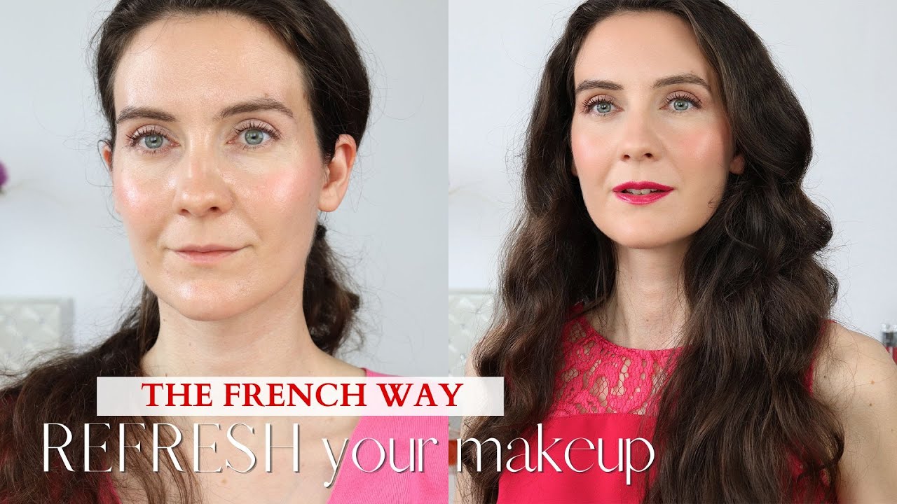 FRENCH BEAUTY SECRETS | How to refresh your makeup & fix cakey foundation |  How to: Flawless skin